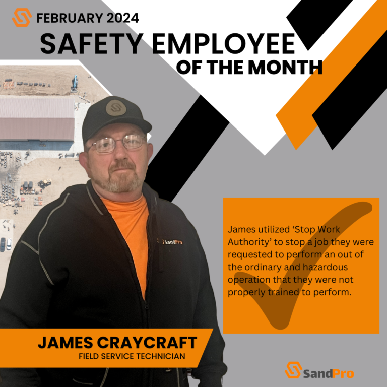 James Craycraft: February Safety Person of the Month