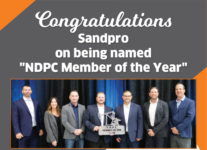 SandPro – 2024 North Dakota Petroleum Council Member of the Year