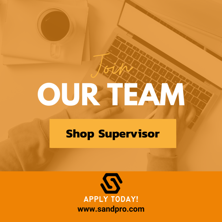 Position Available: Shop Supervisor